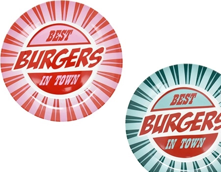 Jg.c/6 Pratos Rasos Casa Ambiente 27cm Burgers