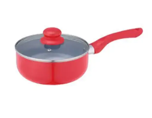 Panela Casa Ambiente Vermelha Rev Ceramica 18cm