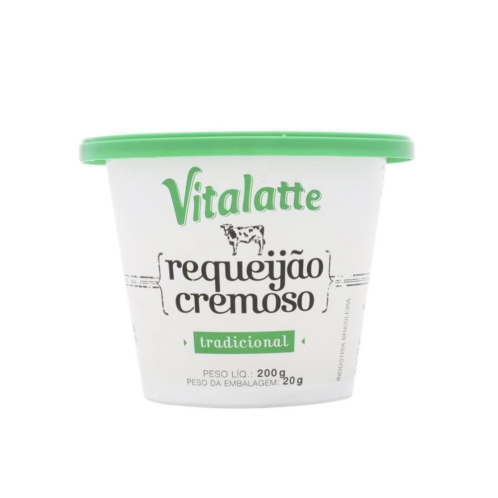 Requeijão Vitalatte Tradicional 200g