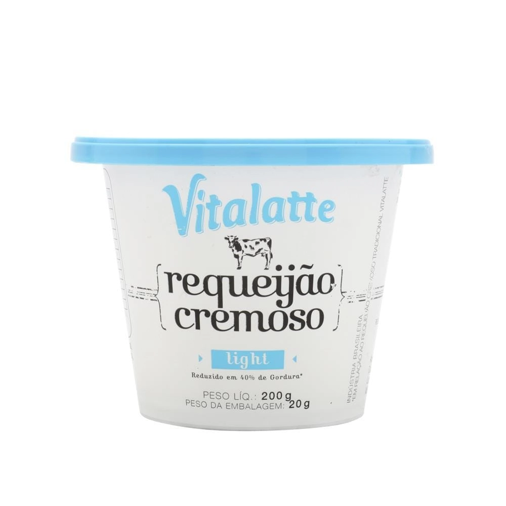 Requeijão Light 200g Vitalatte
