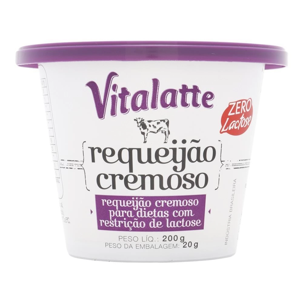 Requeijao Cremoso 200g Vitalatte .