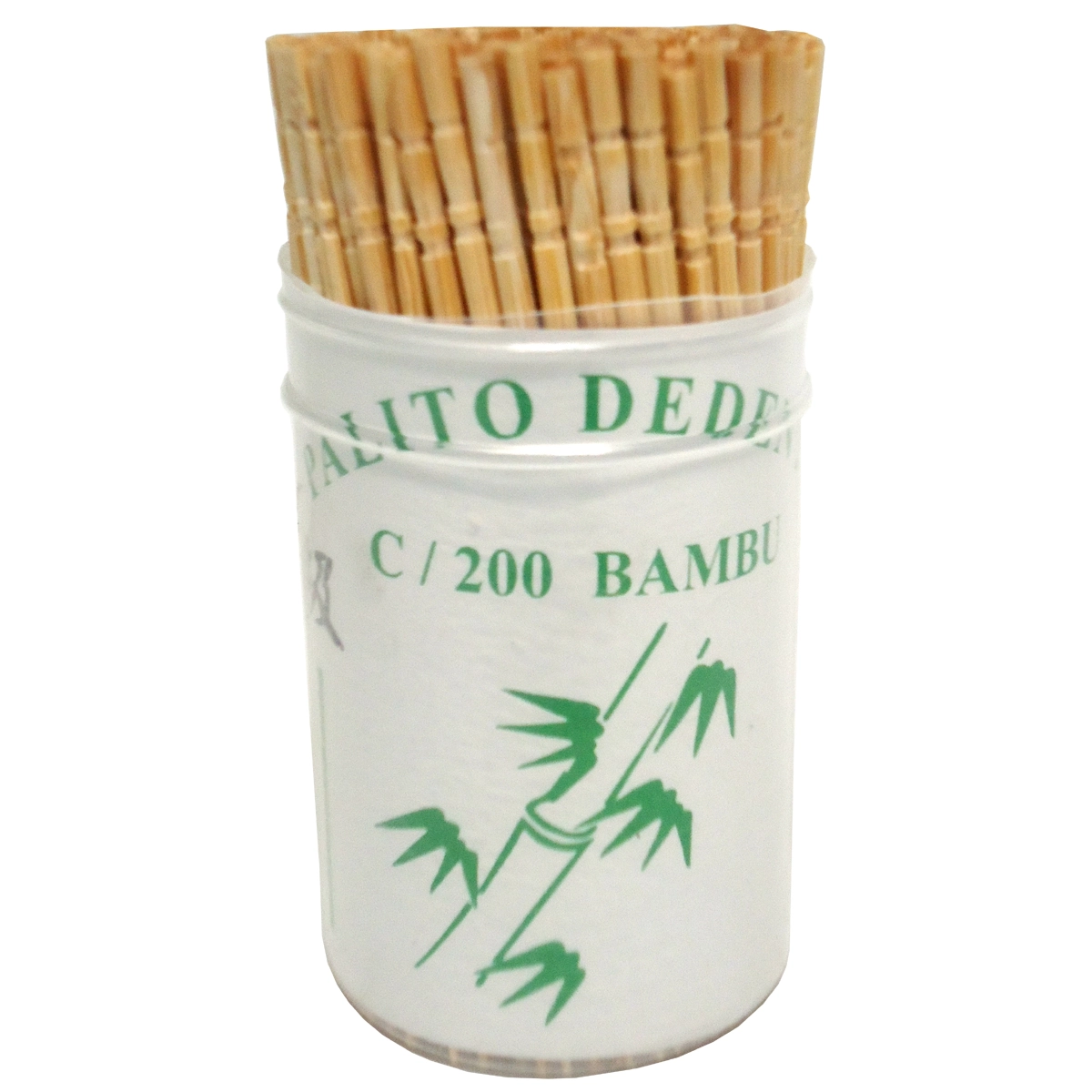 Ut L Seki Palito Dente 200un Bambu