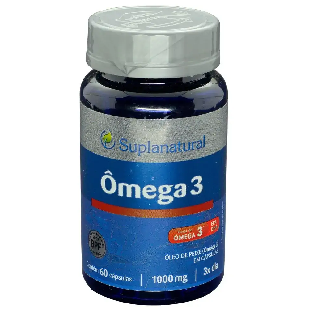 ômega 3 Oleo De Peixe 1000mg 60 Caps 1001 Geral