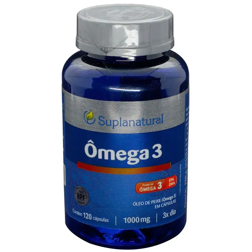 Omega 3 120 Caps 1g Suplanatural