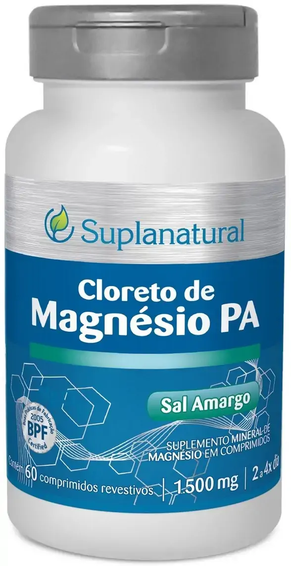 Cloreto De Magnesio Pa 1500mg C/60 Comp