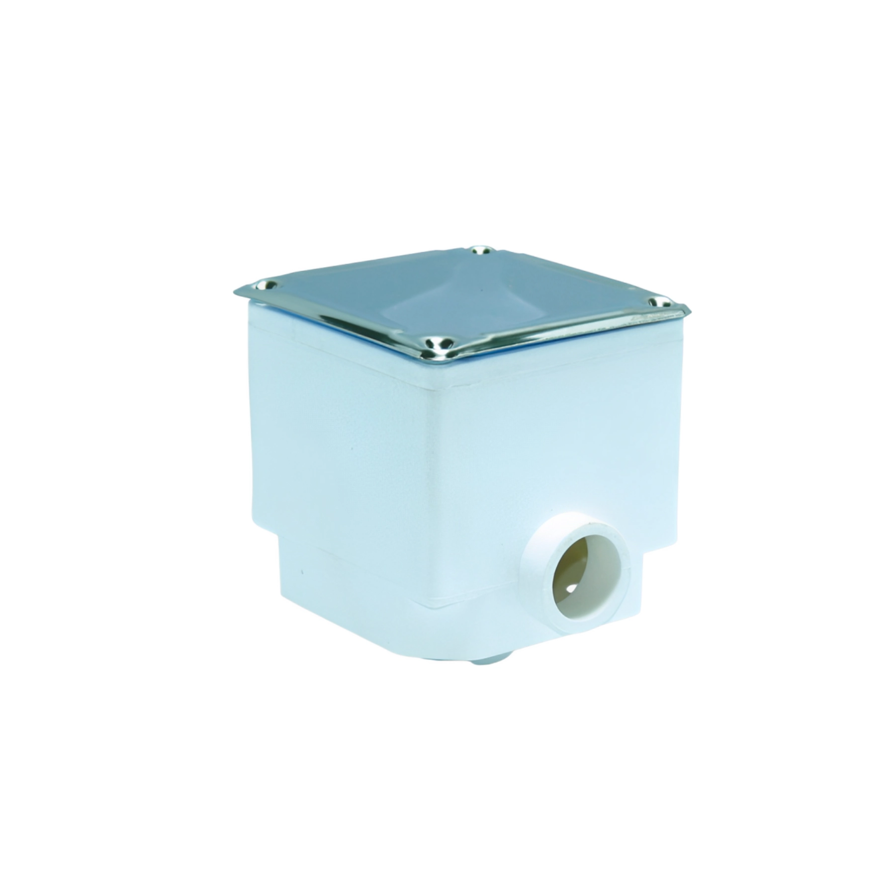 Caixa de Passagem com Tampa Inox Sibrape