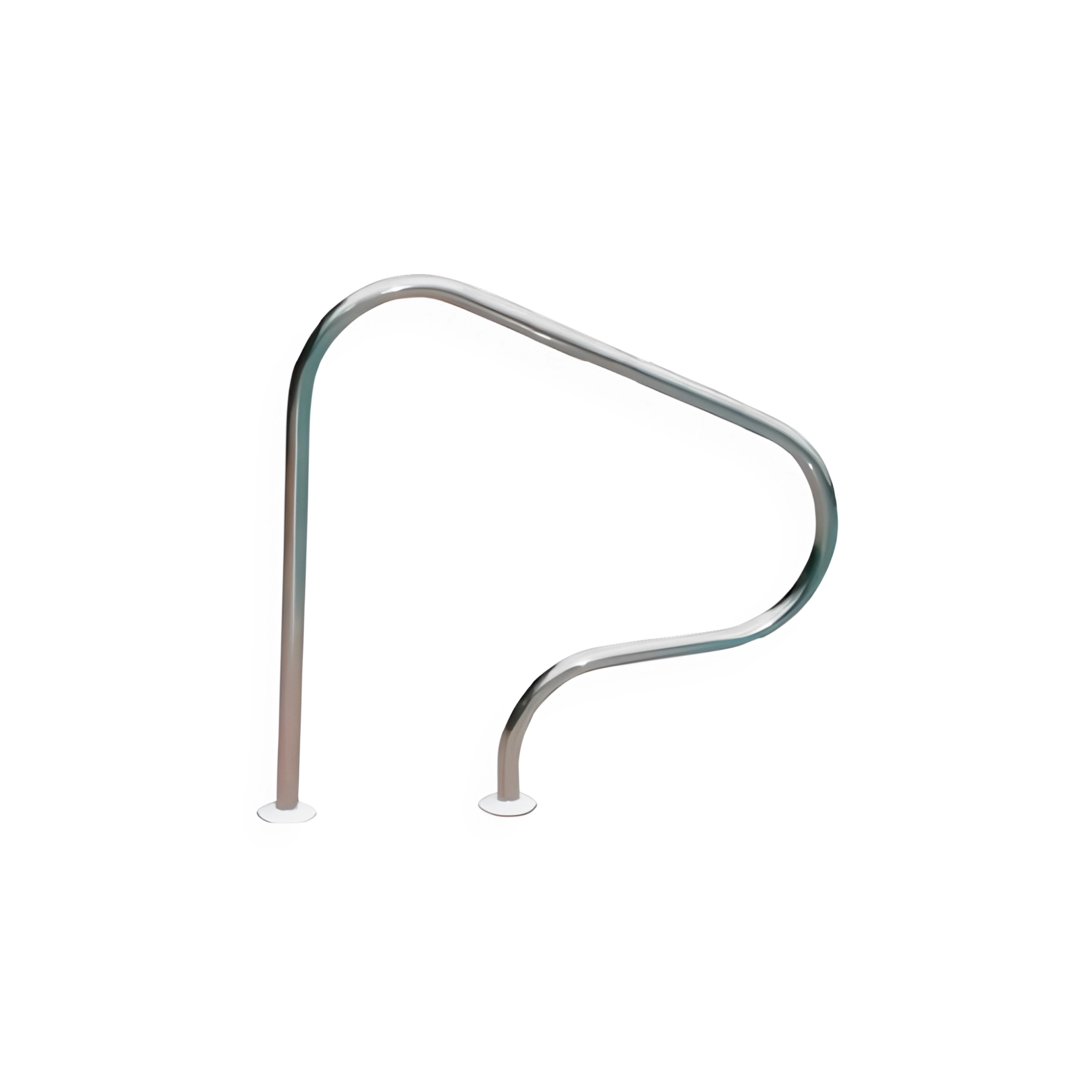 Corrimão Paraty Aço Inox 1x103x102cm Sibrape