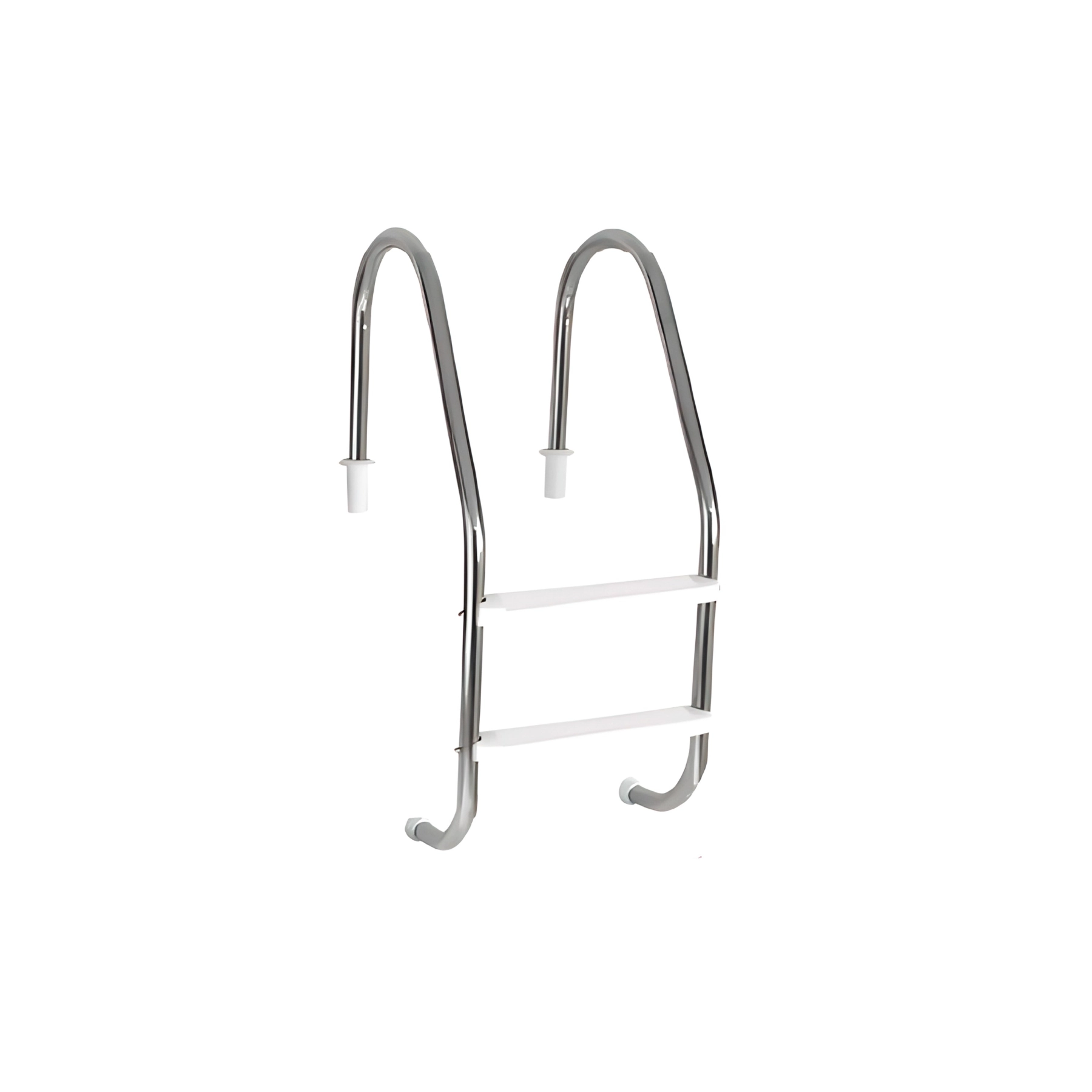 Escada 2 Degraus Aço Inox 13x6x96cm Sibrape