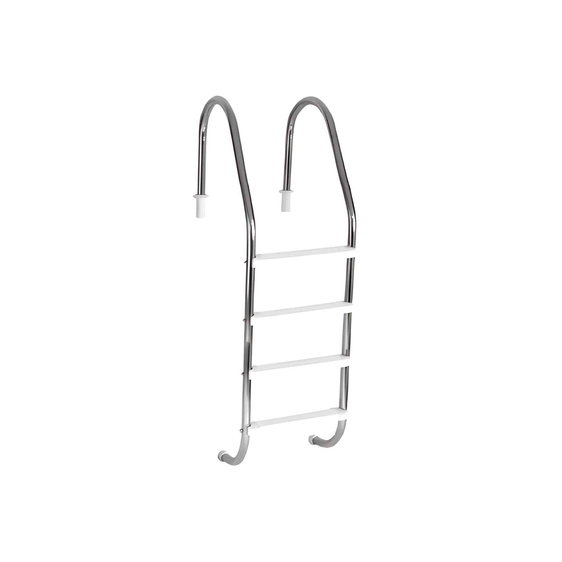 Escada 4 Degraus Aço Inox 16x6x145cm Sibrape