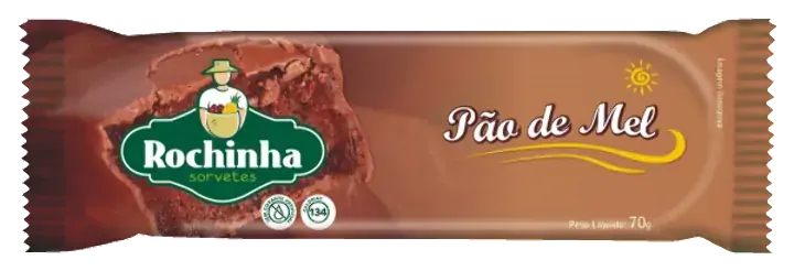 Picole Rochinha 55g Pao De Mel