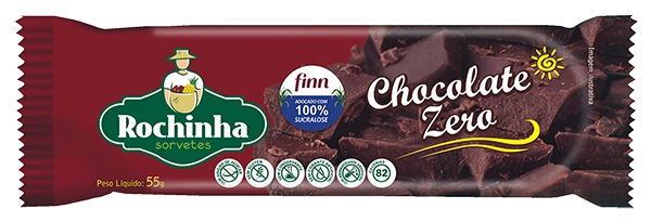Picolé Chocolate Rochinha Pacote 55g