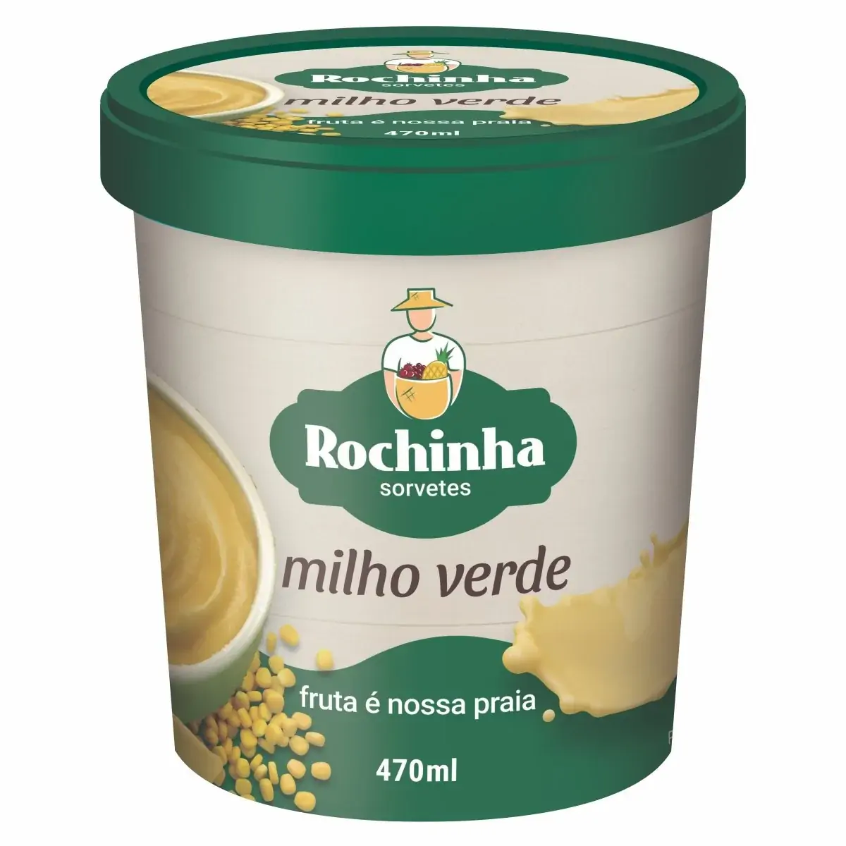 Sorvete de Milho Verde ROCHINHA 500ml