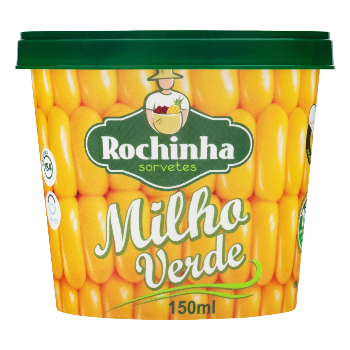 Sorvete Milho Verde Rochinha Pote 150ml