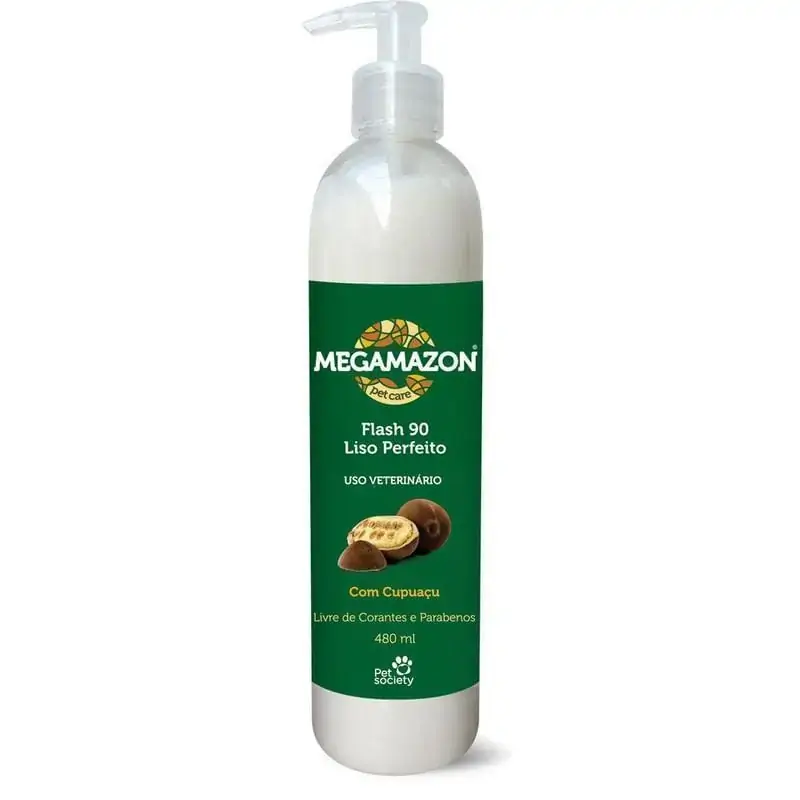 Megamazon Flash 90 Liso Perfeiito 480ml