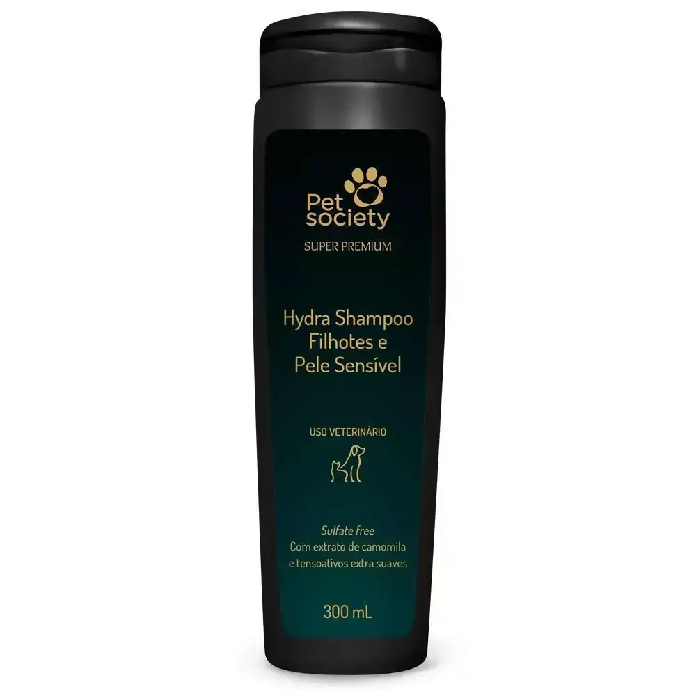 Shampoo Filhotes Pele Sensível Pet Society 300ml