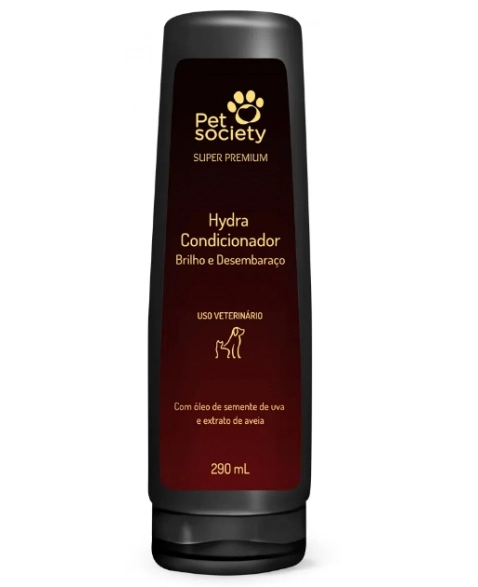 Condicionador Hydra Brilho e Desembaraço Pet Society 290ml