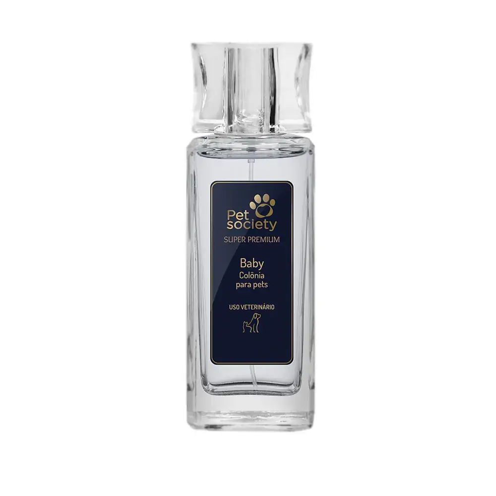 Colônia Pet Society Super Premium Baby Cães e Gatos 50ml