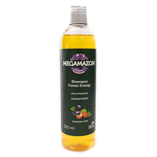 Shampoo Para Cães e Gatos Forest Energy Açaí Megamazon 300ml