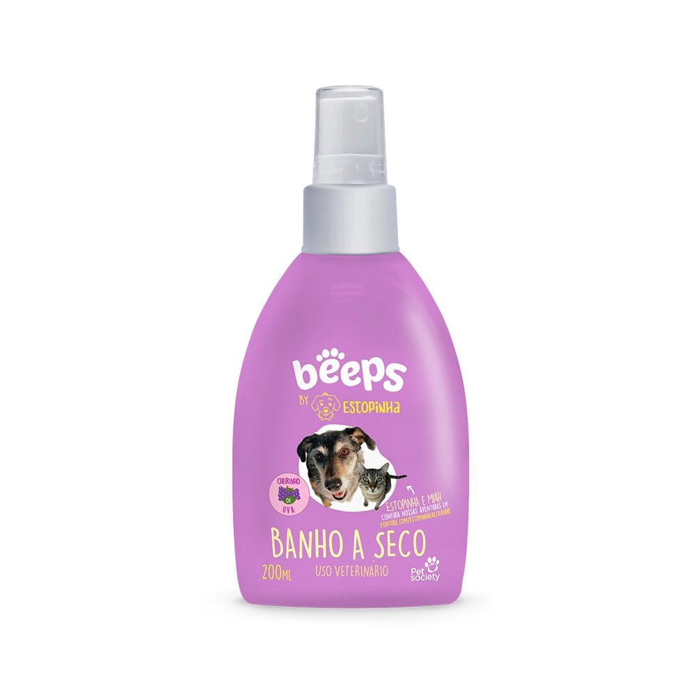 Banho a Seco Estopinha Beeps 200ml