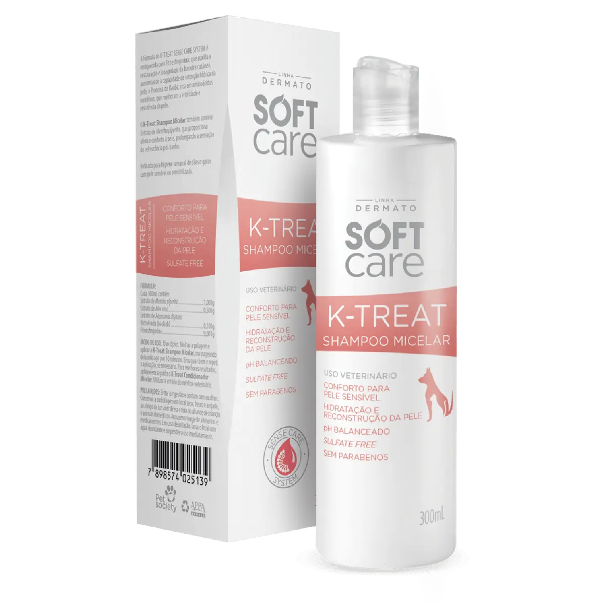 Shampoo Micelar Soft Care K-Treat 300ml