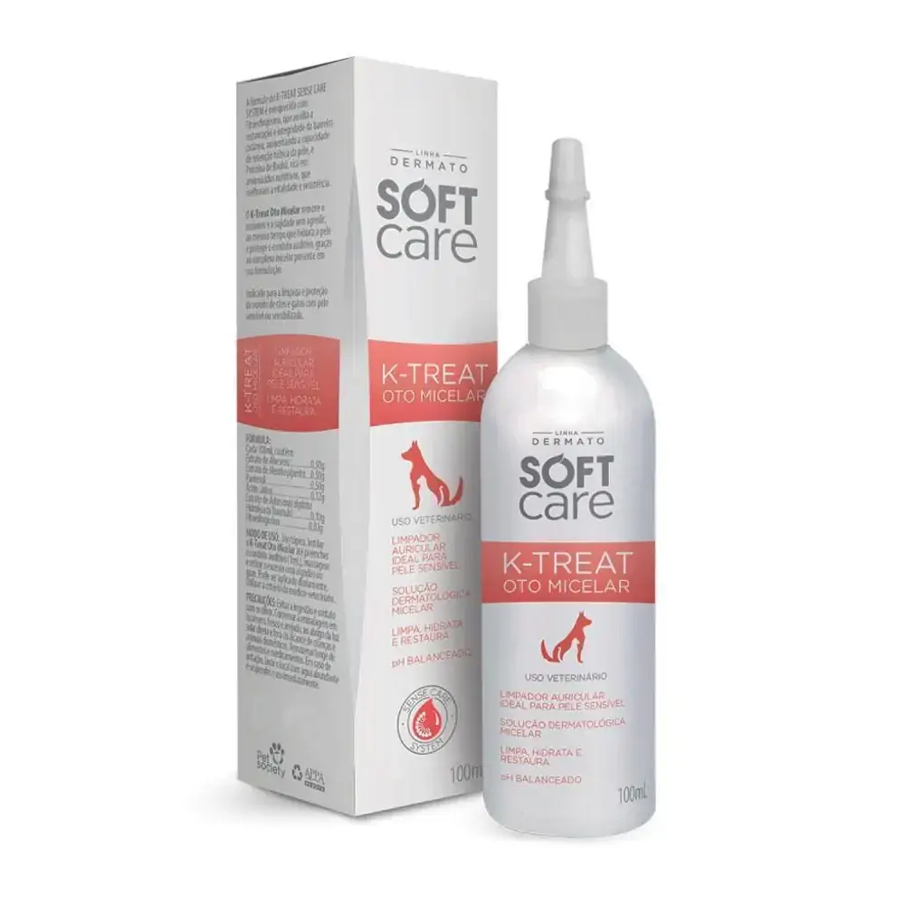 Solução Oto Micelar Soft Care K-Treat 100ml