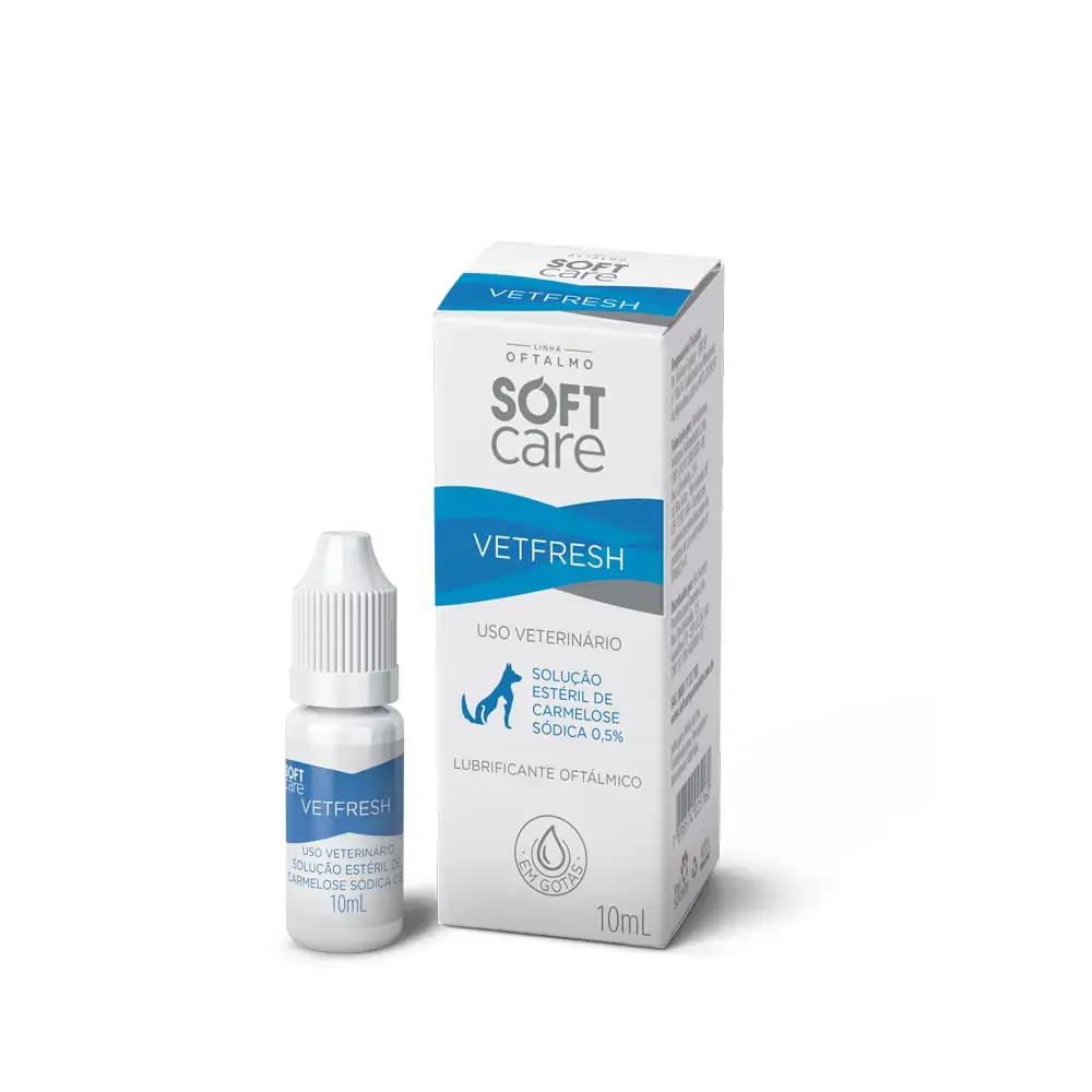 Colírio Soft Care Vetfresh Pet Society 10 ml