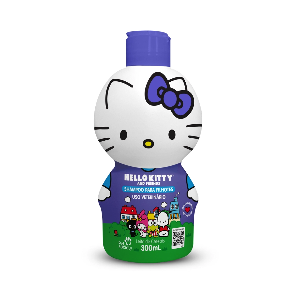 Shampoo Para Filhotes Hello Kitty 300ml