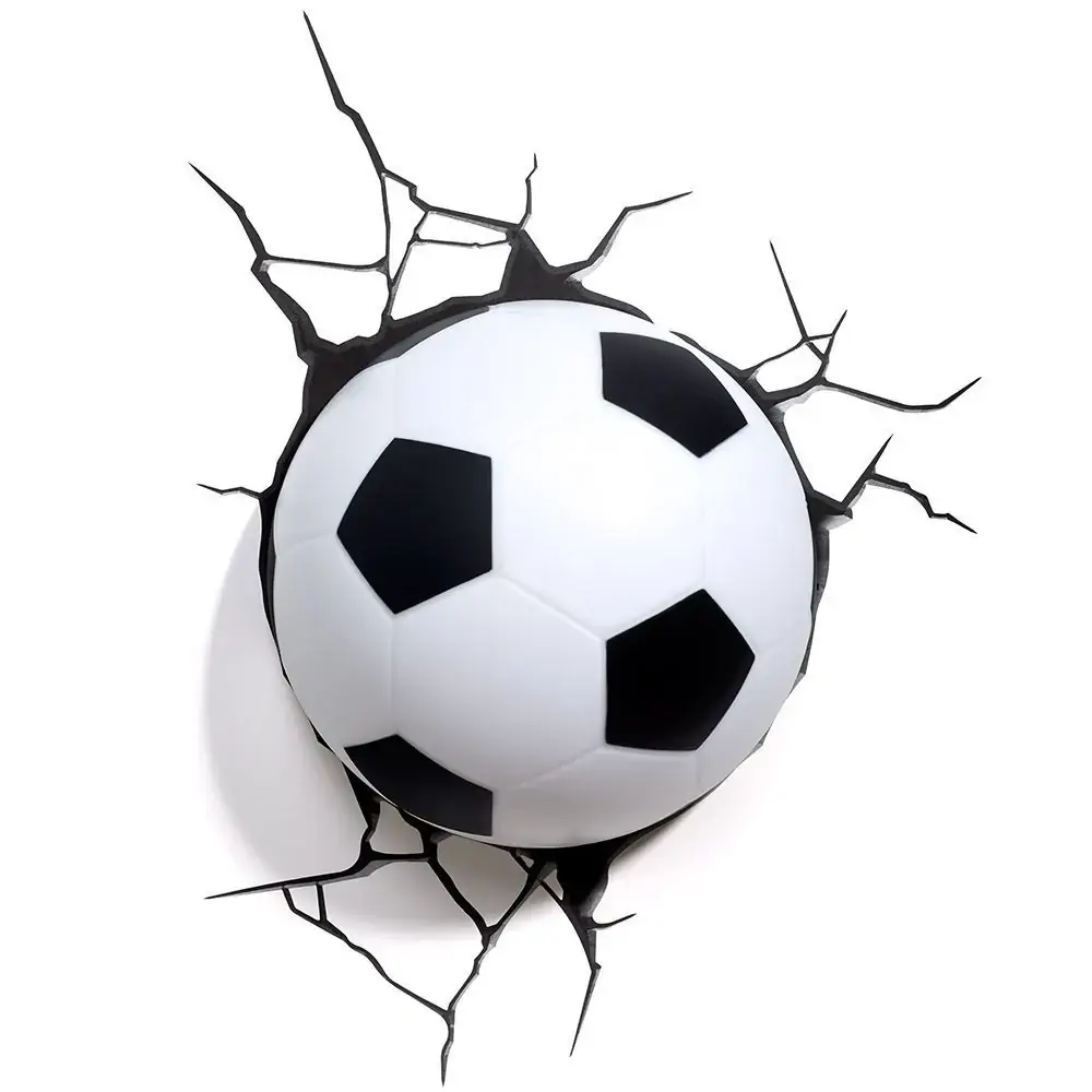 Luminaria Led Ldu 3d Futebol Branca