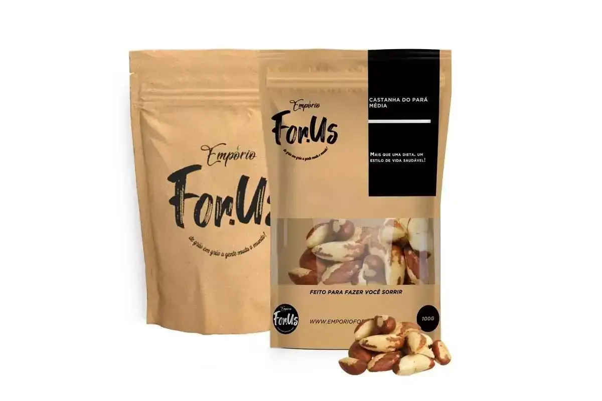CASTANHA DO PARÁ INTEIRA MÉDIA - PACOTE 150G