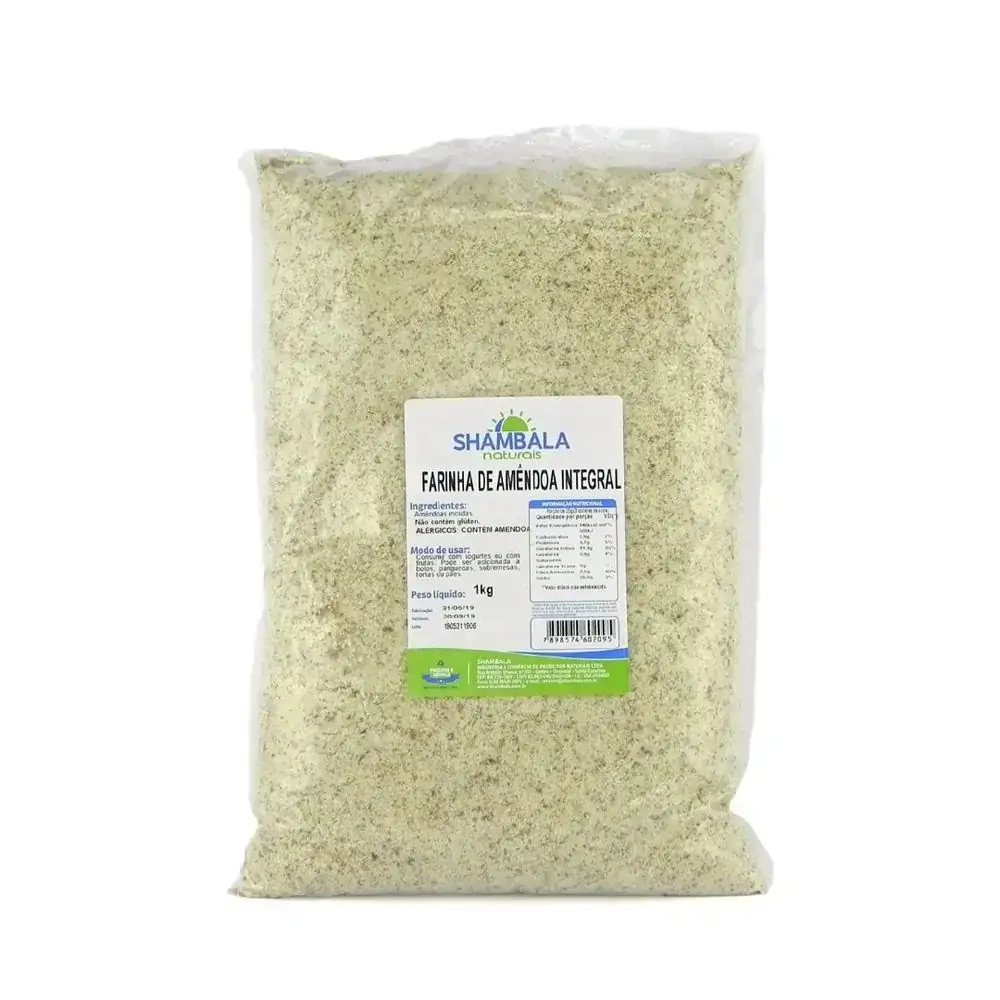 Farinha Amêndoa 1 Kg Shambala