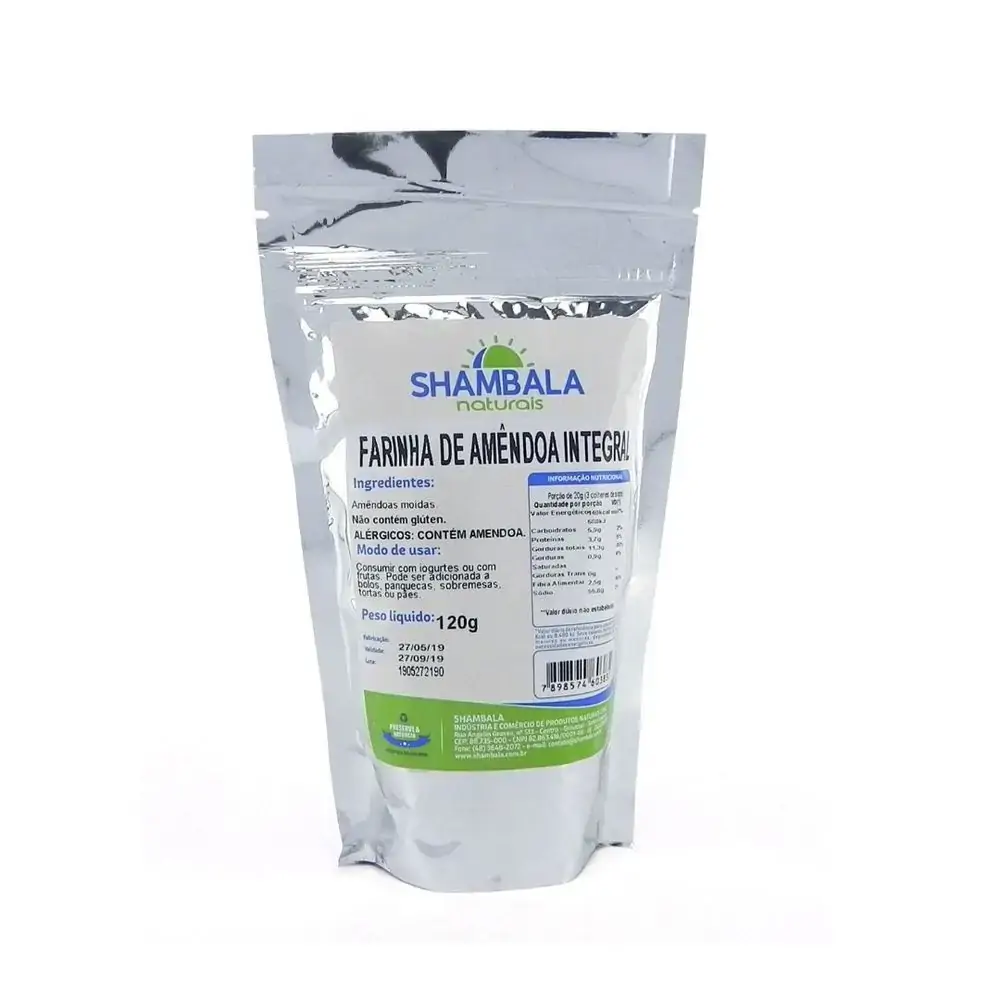 Farinha De Amendoa 120g Shambala