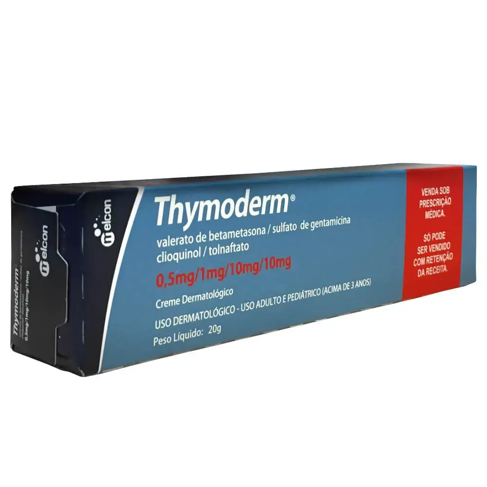 Thymoderm 0,5 1,0 10,0 10,0mg Creme Derm Bg X 20g