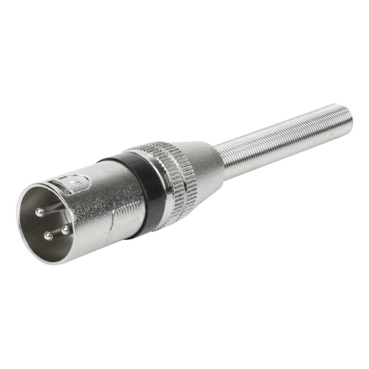10x Plug Cannon Macho - Premium Profissional - Série Mola - Preto
