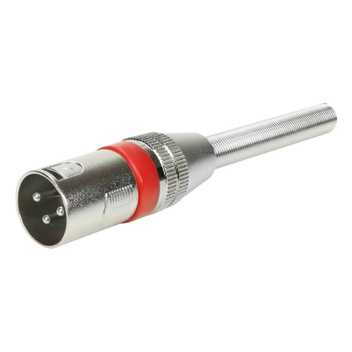 10x Plug Cannon Macho - Premium Profissional - Série Mola - Vermelho