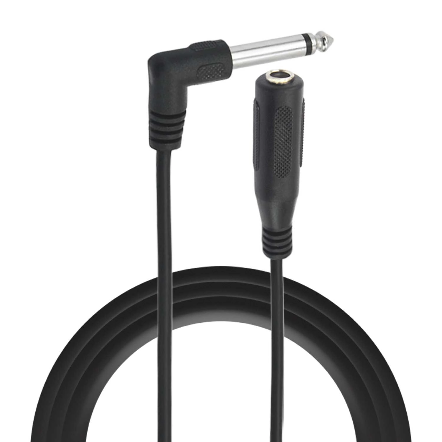 3x Cabo Adaptador Extensor P10 Mono 90 Graus J10 Mono 3m