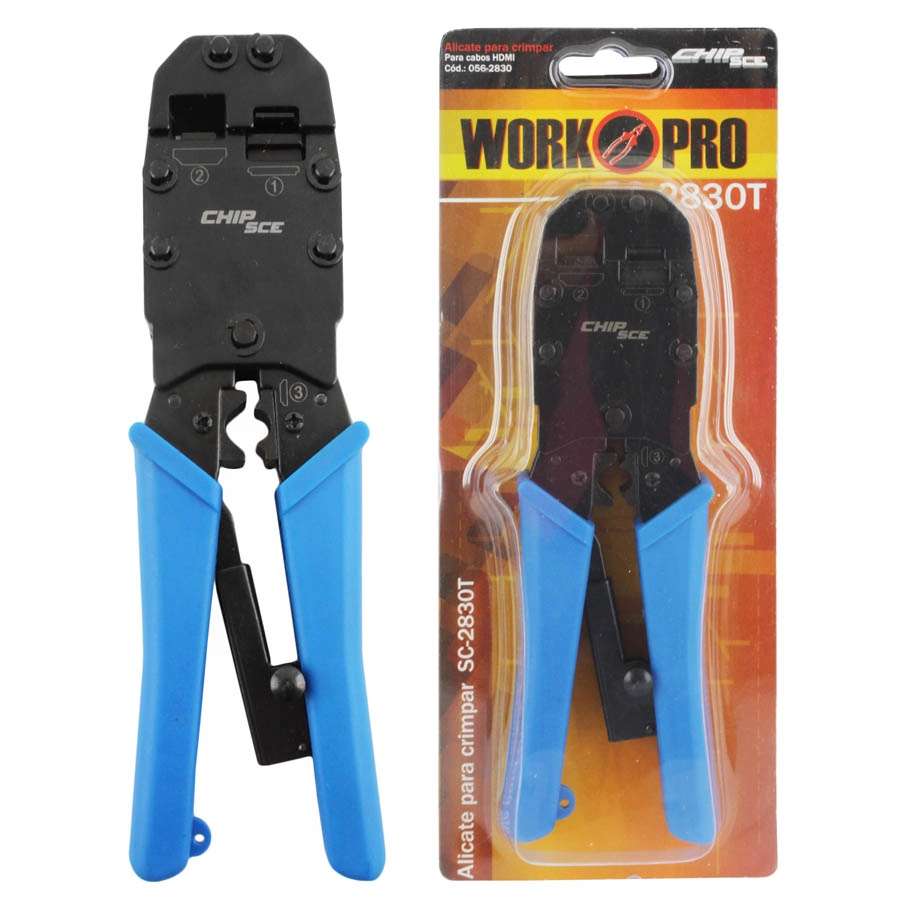 Alicate Profissional P/ Crimpar Conector Hdmi Alta Qualidade