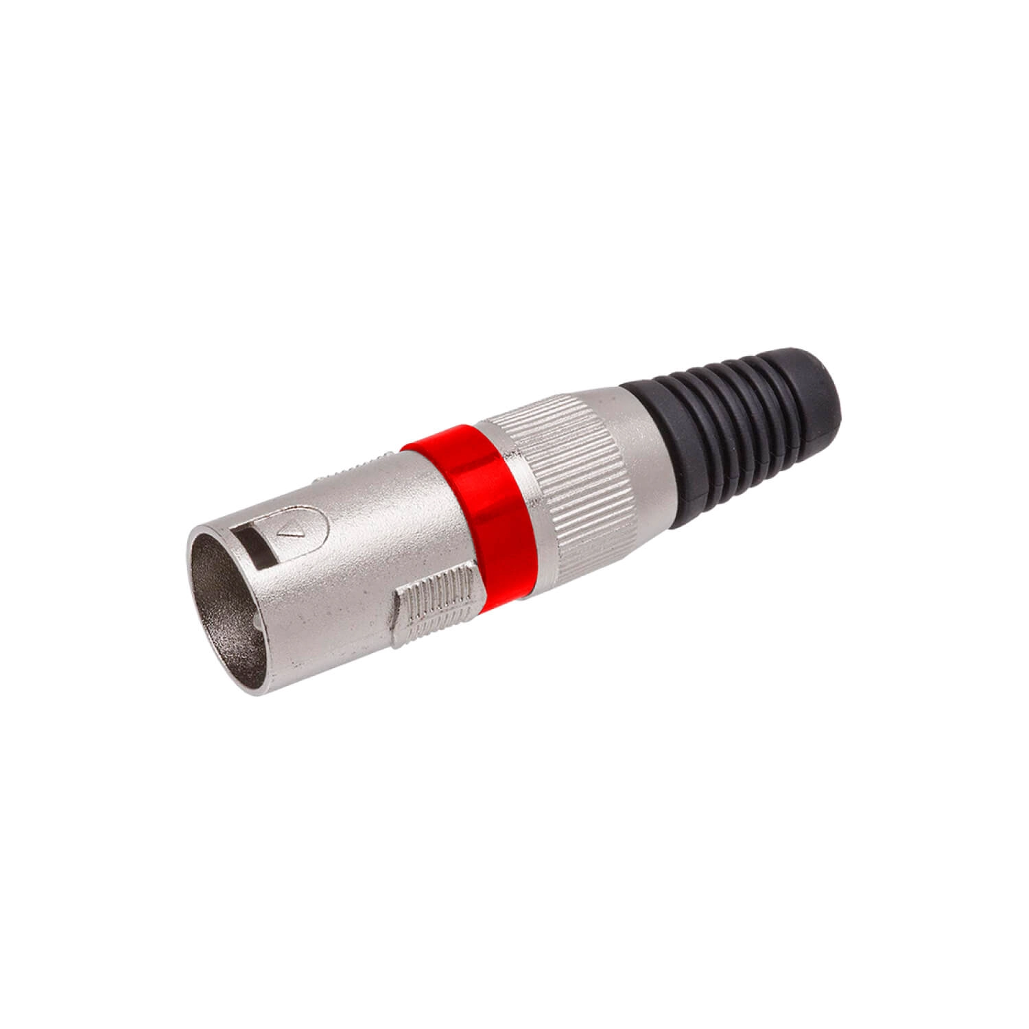 10x Plug Cannon Macho - Premium Profissional - Série Ring - Vermelho