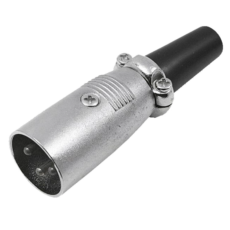 10x Plug Cannon Macho Com Trava Profissional - Série Metal