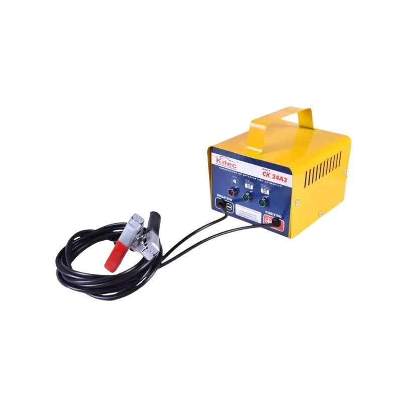 Carregador de Bateria Automotivo 110/220V Manual 3A 12/24V - KITEC CK24A3