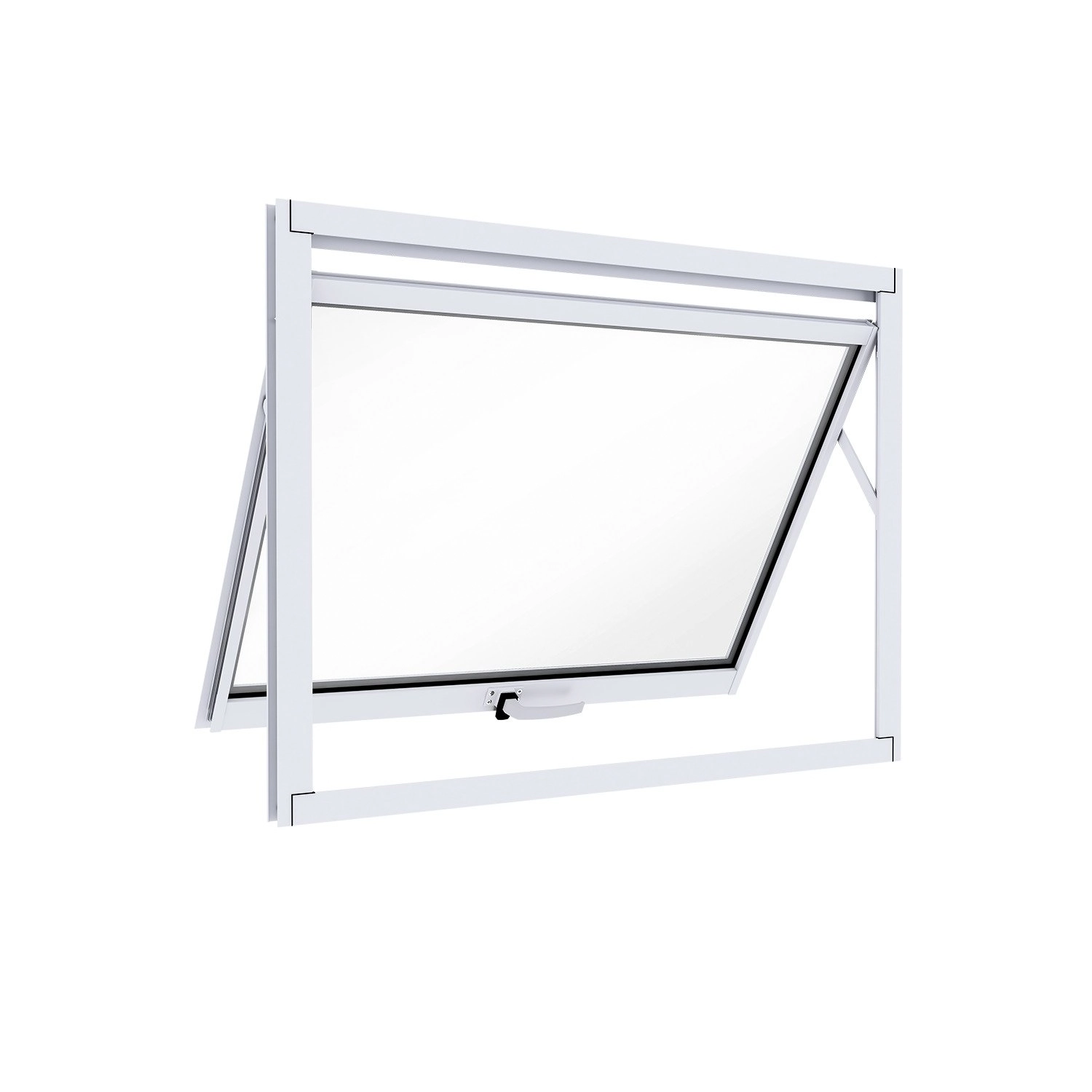Janela De Alumínio Máximo Ar 60x80cm Lucasa Ideale Branco