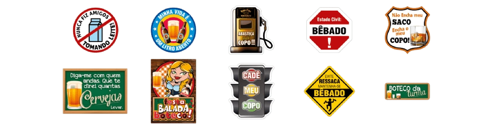 Placas Boteco