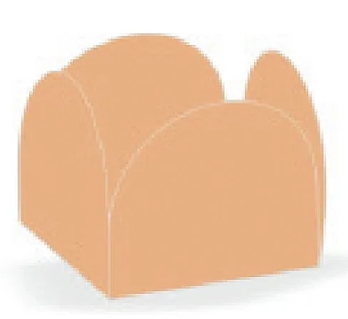 Forma 4 Petalas C/50 Salmao Cod 1095