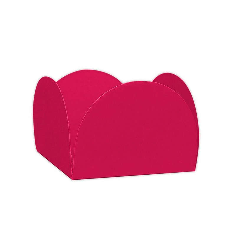 Forminha 4 Petalas Rosa Escuro C/50
