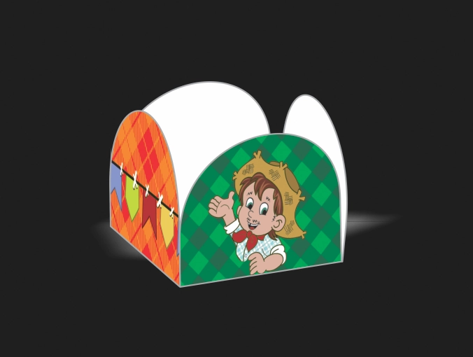 Forma Festa Junina 4 Petalas C 50 61.3 Nc Toys