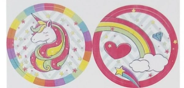 Adesivo Cromos Unicornio C/16