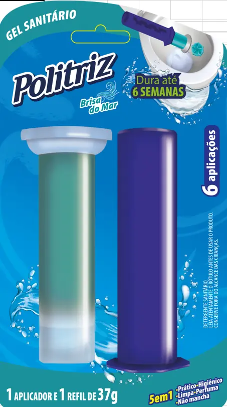 Gel Sanit. Politriz C/aplic. Brisa/mar 37g 1un