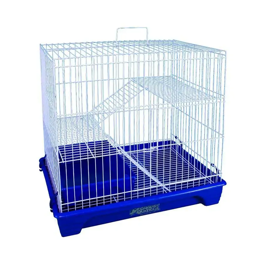 Gaiola Para Roedores Azul Para Furão Quatiguá