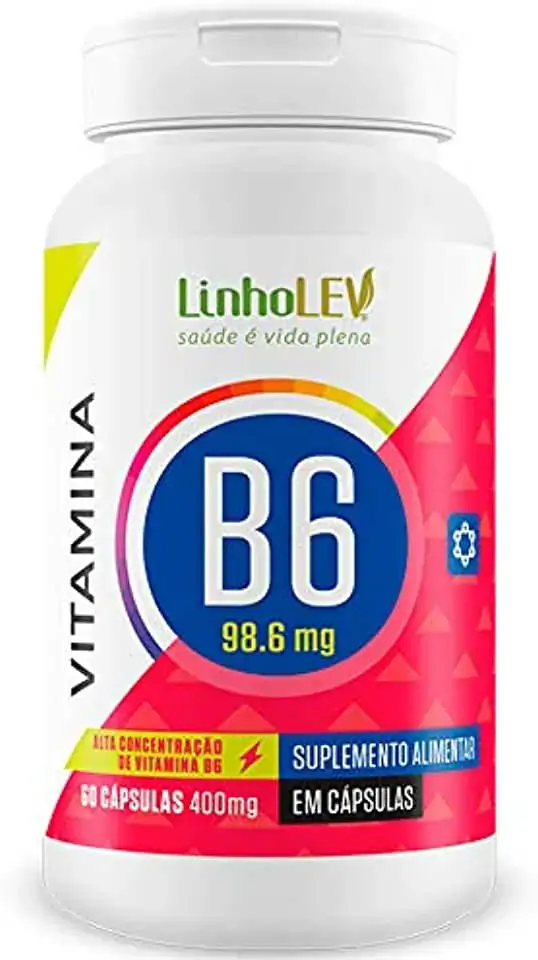 Vitamina B6 100 Capsulas. Linholev Geral