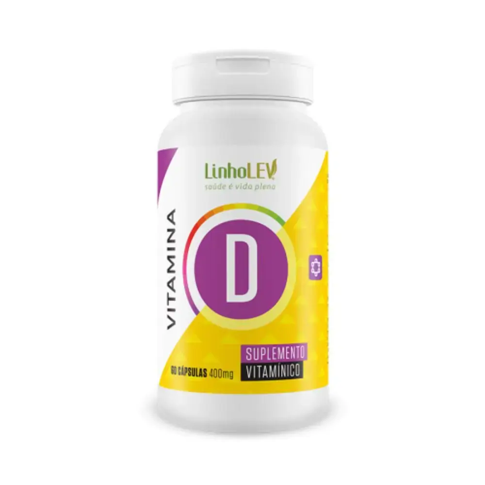 Vitamina D 100cap 400mg Linholev