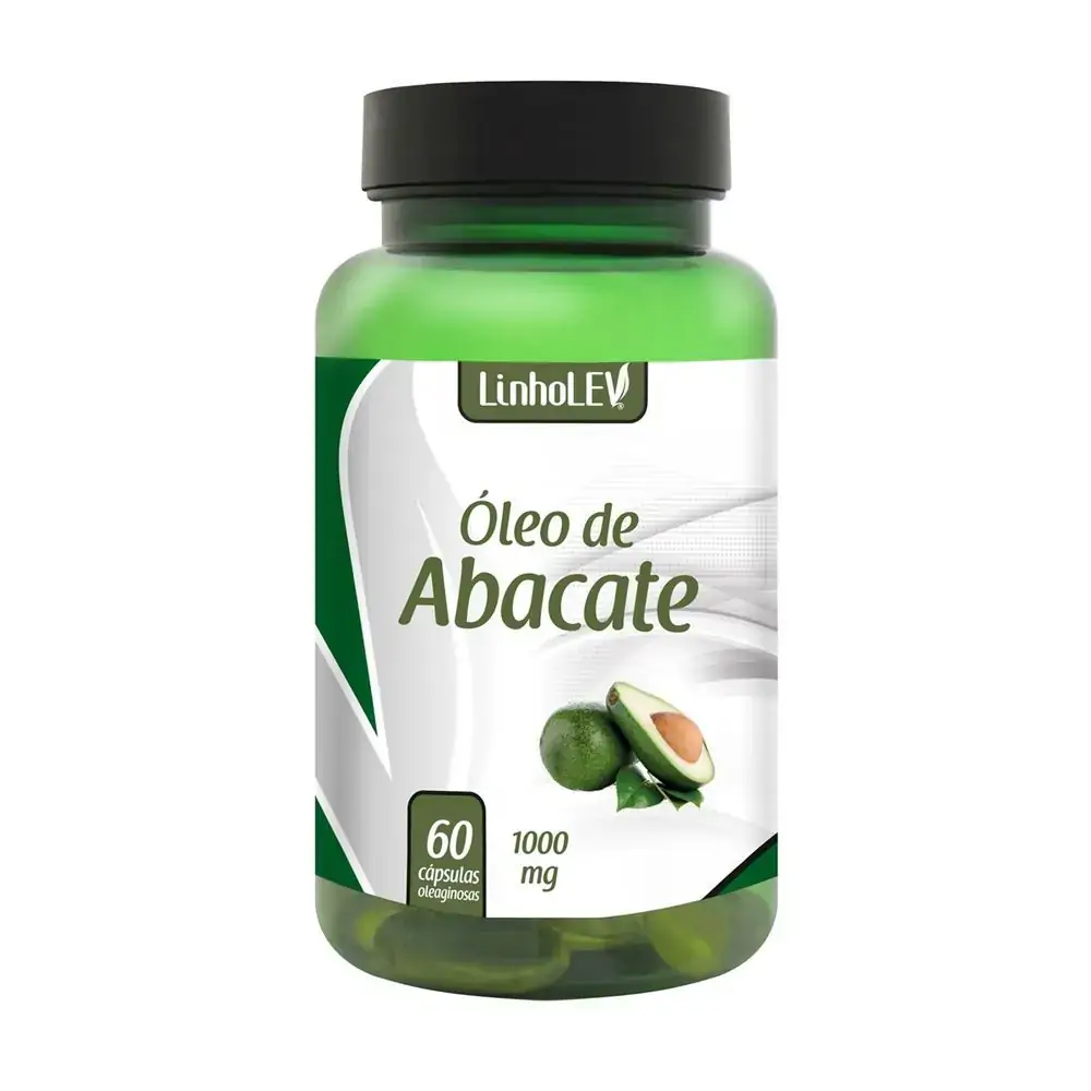 Oleo De Abacate 1000mg 60cps